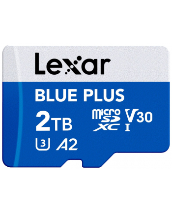 lexar Karta pamięci microSD 2TB C10 A2 U3 V30 170MB/s Blue Plus