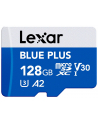 lexar Karta pamięci microSD 128GB C10 A2 U3 V30 170MB/s Blue Plus - nr 2