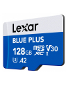 lexar Karta pamięci microSD 128GB C10 A2 U3 V30 170MB/s Blue Plus - nr 3