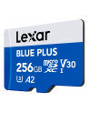lexar Karta pamięci microSD 256GB C10 A2 U3 V30 170MB/s Blue Plus - nr 3