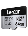 lexar Karta pamięci microSD 64GB C10 A2 U3 V30 205/100MB/s Silver Plus - nr 4