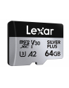 lexar Karta pamięci microSD 64GB C10 A2 U3 V30 205/100MB/s Silver Plus - nr 5