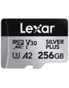 lexar Karta pamięci microSD 256GB C10 A2 U3 V30 205/150MB/s Silver Plus - nr 3