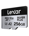 lexar Karta pamięci microSD 256GB C10 A2 U3 V30 205/150MB/s Silver Plus - nr 4