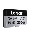 lexar Karta pamięci microSD 256GB C10 A2 U3 V30 205/150MB/s Silver Plus - nr 5