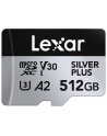 lexar Karta pamięci microSD 512GB C10 A2 U3 V30 205/150MB/s Silver Plus - nr 3