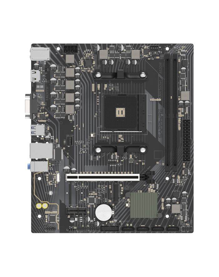 sapphire technology Płyta główna A520M-E AM4 2DDR4 mATX główny