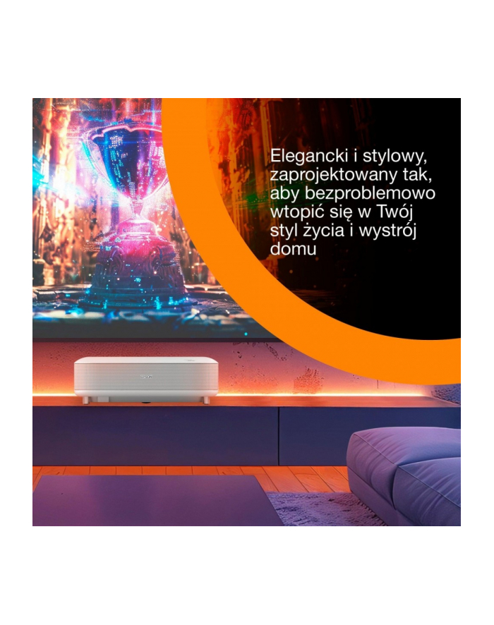 epson Projektor EH-LS670W 3LCD KD 4KUHD/3600L/5m:1/16:9/biały główny