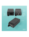 digitus Zasilacz/Adapter PoE+ 802.3at aktywny max. 55V 30W 10/100/1000Mbps, transmisja do 100m - nr 2
