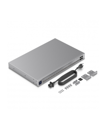 ubiquiti Przełącznik UniFi Switch Pro HD 24 PoE Zarządzalny L2/L3                         2.5G Ethernet (100/1000/2500) Obsługa PoE 1U Szary