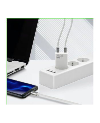 everactive Ładowarka sieciowa SUPER SLIM QC 4+ 30W 2XUSB-C biała SC-385Q nr 2