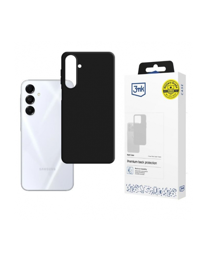 3mk Etui Matt Case Samsung A17 5G Czarne główny