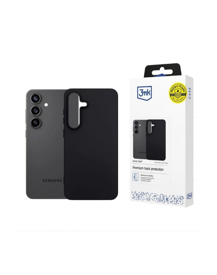 3mk Etui Matt case Samsung S25 FE Czarne główny