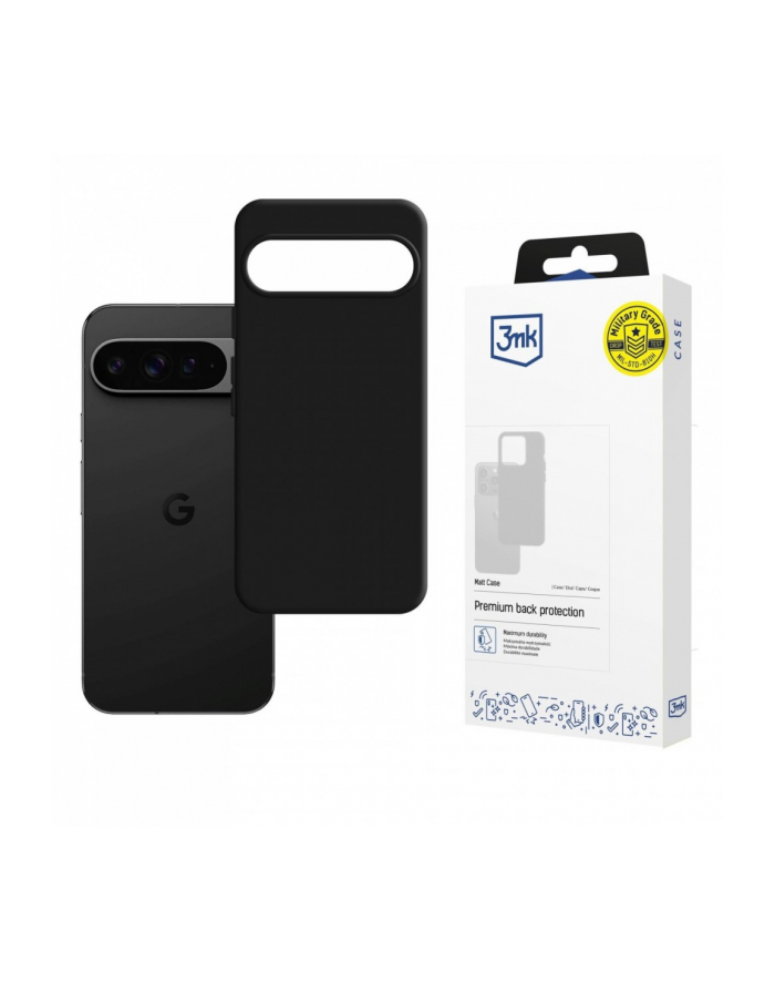 3mk Etui Matt Case Google Pixel 10 Pro XL Czarne główny