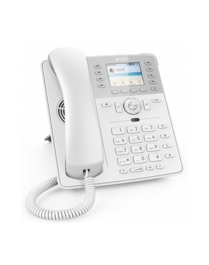 Telefon przewodowy VoIP SNOM D735 biały główny