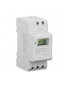 qoltec Elektroniczny programator czasowy TIMER na szynę DIN z wbudowanš bateriš | harmonogram 7 dni | 16 programów - nr 3