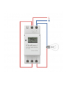 qoltec Elektroniczny programator czasowy TIMER na szynę DIN z wbudowanš bateriš | harmonogram 7 dni | 16 programów - nr 5