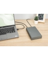digitus Obudowa zewnętrzna USB 3.0 na dysk SSD/HDD 3.5' SATA III max. 16 TB z zasilaczem, aluminiowa - nr 12