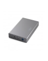 digitus Obudowa zewnętrzna USB 3.0 na dysk SSD/HDD 3.5' SATA III max. 16 TB z zasilaczem, aluminiowa - nr 7