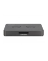 digitus Stacja dokująca USB-C 3.2 Gen2 dla dysków SSD M.2 Duo NVMe oraz SATA (max. 2x 4 TB) z czytnikiem kart SD-Express 7.1 (max. 2 TB), czarna - nr 15