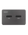 digitus Stacja dokująca USB-C 3.2 Gen2 dla dysków SSD M.2 Duo NVMe oraz SATA (max. 2x 4 TB) z czytnikiem kart SD-Express 7.1 (max. 2 TB), czarna - nr 18