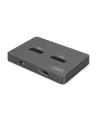 digitus Stacja dokująca USB-C 3.2 Gen2 dla dysków SSD M.2 Duo NVMe oraz SATA (max. 2x 4 TB) z czytnikiem kart SD-Express 7.1 (max. 2 TB), czarna - nr 22