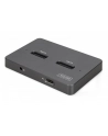 digitus Stacja dokująca USB-C 3.2 Gen2 dla dysków SSD M.2 Duo NVMe oraz SATA (max. 2x 4 TB) z czytnikiem kart SD-Express 7.1 (max. 2 TB), czarna - nr 7