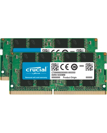 crucial Pamięć do notebooka DDR4 SODIMM 32GB/3200 (2*16GB) CL22