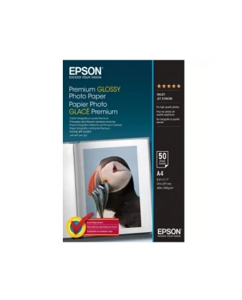 epson Papier Premium Glossy Photo A4 50 arkuszy 255g/m2 nr 1