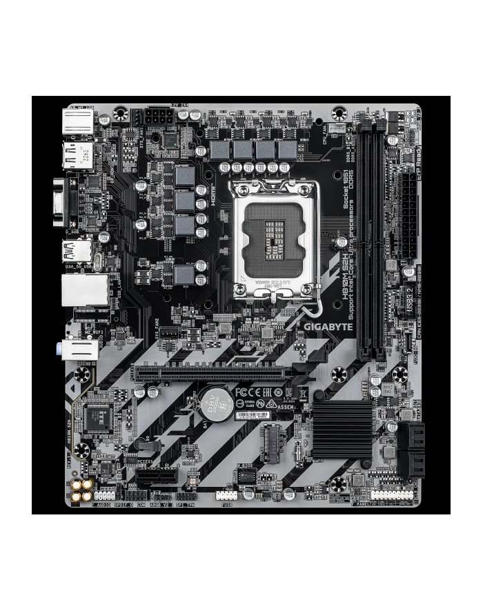 gigabyte Płyta główna H810M S2H s1851 2DDR5 DP/HDMI/DSUB mATX główny