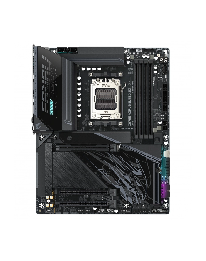 gigabyte Płyta główna X870E AORUS ELITE X3D AM5 4DDR5 HDMI/USB-C ATX główny