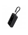 anker Powerbank ZOLO 10000mAh 30W wbudowany kabel USB-C, czarny - nr 1