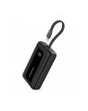 anker Powerbank ZOLO 20000mAh 30W wbudowany kabel USB-C, czarny - nr 1