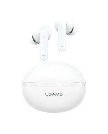 usams Słuchawki bluetooth TWS E02 ANC+ENC BIAŁY