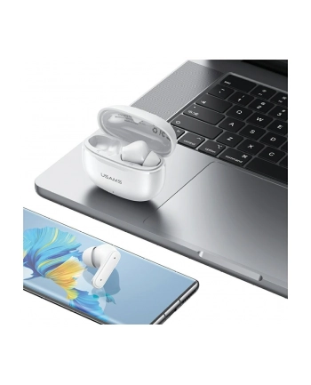 usams Słuchawki bluetooth 6.0 E05 TWS białe
