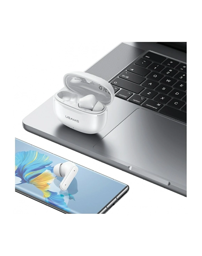 usams Słuchawki bluetooth 6.0 E05 TWS białe główny