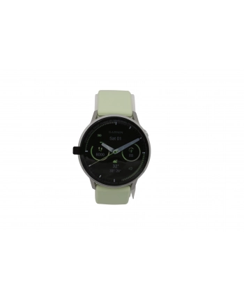 Garmin   Venu 4 - 45mm, Silver with Citron Silicone band sports watch nr 1