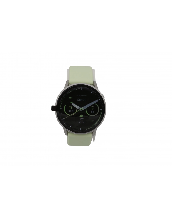 Garmin   Venu 4 - 45mm, Silver with Citron Silicone band sports watch główny