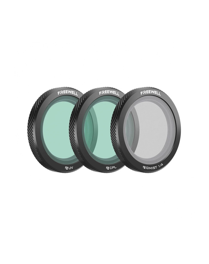 Freewell Filtry DJI NEO - Osiągnij żywe kolory, krystaliczną przejrzystość i efekty kinowe dzięki filtrom CPL, UV Black Glow Mist 1/4 główny