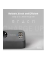 digitus Listwa zasilająca biurkowa, 3 gniazda Schuko, 2x USB-A (2x 12W), 1x USB-C (30W) z zaciskiem na blat, kabel 1,5m, czarna - nr 12