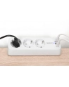 digitus Listwa zasilająca biurkowa, 3 gniazda Schuko, 2x USB-A (2x 12W), 1x USB-C (30W) z zaciskiem na blat, kabel 1,5m, biała - nr 30