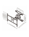 art Uchwyt do TV LCD/LED 40-75 '' 45KG AR-98 reg. pion i poziom                 58-500mm max VESA 600x400 - nr 5
