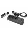 digitus Listwa zasilająca biurkowa, 3 gniazda Schuko, 2x USB-A (2x 12W), 1x USB-C (30W) z zaciskiem na blat, kabel 1,5m, czarna - nr 4