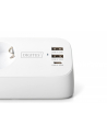 digitus Listwa zasilająca biurkowa, 3 gniazda Schuko, 2x USB-A (2x 12W), 1x USB-C (30W) z zaciskiem na blat, kabel 1,5m, biała - nr 5