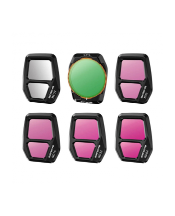 Sunnylife Zestaw Filtrów Mcuv Cpl Nd8 Nd16 Nd3, Nd64 Mix Do Dji Air 3s nr 1