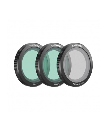 Freewell Filtry DJI NEO - Osiągnij żywe kolory, krystaliczną przejrzystość i efekty kinowe dzięki filtrom CPL, UV Black Glow Mist 1/4