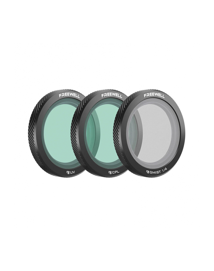 Freewell Filtry DJI NEO - Osiągnij żywe kolory, krystaliczną przejrzystość i efekty kinowe dzięki filtrom CPL, UV Black Glow Mist 1/4 główny