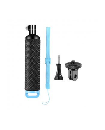 Puluz Uchwyt wypornościowy do kamer sportowych i telefonów (czarny) nr 1