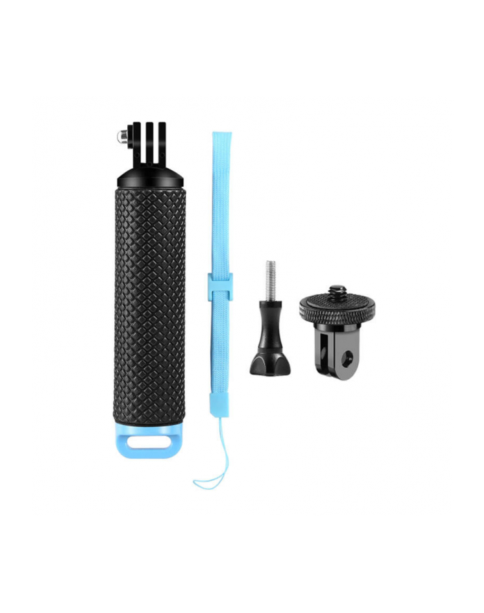 Puluz Uchwyt wypornościowy do kamer sportowych i telefonów (czarny) główny