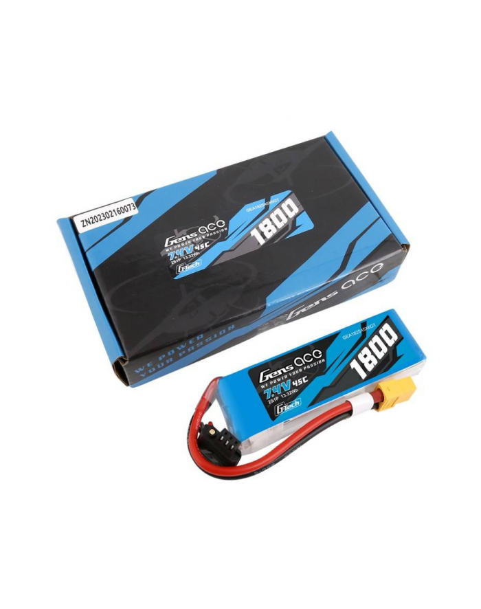 Gensace Akumulator G-Tech Lipo 1800Mah 7.4V 45C 2S główny